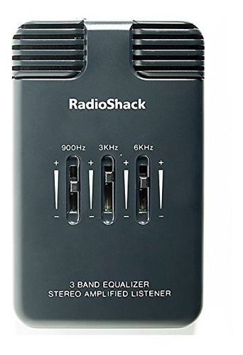 Radioshack Amplificado Oyente Estereo Con Ecualizador De 3-b