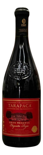 Vinho Tarapaca Gran Reserva Etiqueta Roja 750 Ml - 2022