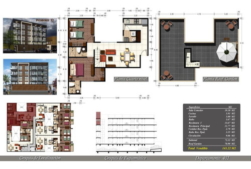 ¡departamento A Estrenar Con Roof Privado Y 2 Estacionamientos En Portales Oriente!