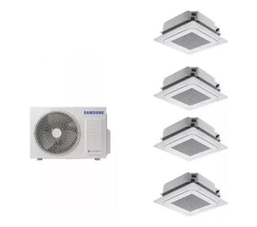 A.acond Multisplit Samsung Cassette 4 Vias Wind Free 4x2,6kw