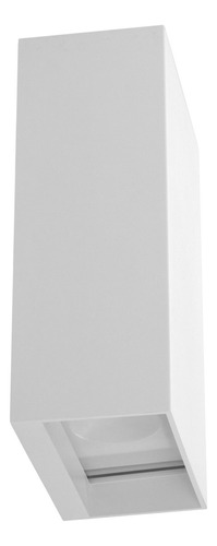 Lámpara De Pared Aplique Arbotante Led Exterior 7.2w Illux Ml-7400 Color Blanco