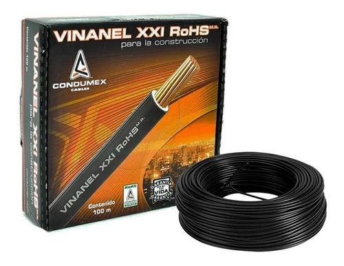 Caja X 100mts Cable Calibre 14 Thw Condumex Vinanel Xxi
