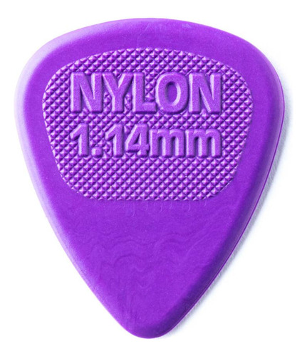 Palheta Nylon 1.14 Mm Dunlop Midi Roxa