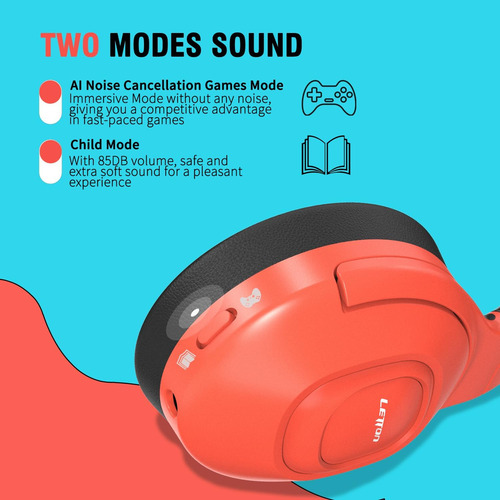 Auriculares De Juego Inalámbricos Con Micrófono Para Nintend