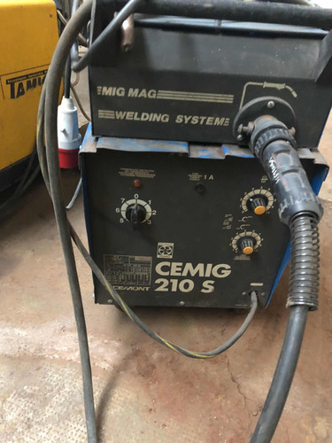 Soldadora Mig Cem Italy 210amp C/torcha Regulador Envíos