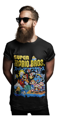 Polera Super Mario Bros No