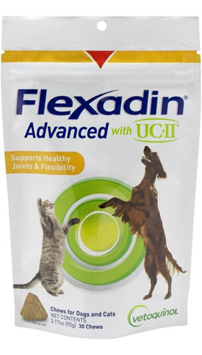 Flexadin Avanzado Para Cadera Y De Perro Con Colageno Uc Ii