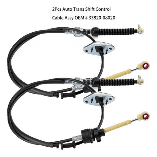Conjunto De Cable De Control De Transmisión 33820-08020, 1 U