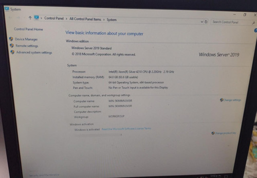 Servidor Dell Poweredge R740, Intel Xeon Silver 4210 2.20ghz (Usado)