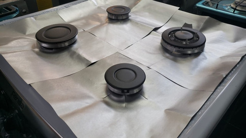 Protector De Cocina 4 Platos Fibra Aluminio