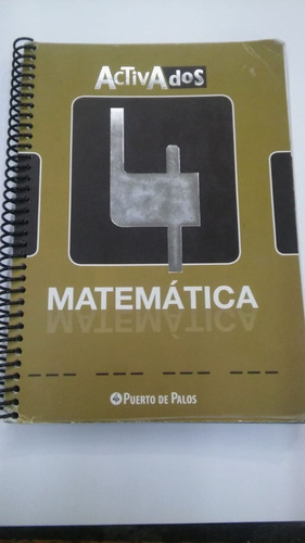 Activados 4. Matematica Polimodal De Amster Puerto De Palos