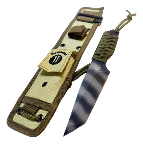 Cichillo Tac Force Strid Tactical Camo Tanto Funda Excelente