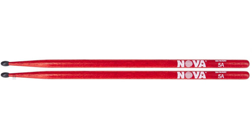 Baquetas Vic Firth 5a Nova Red Punta De Nylon