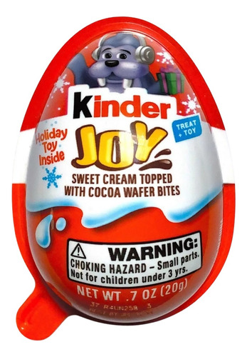 Huevo Kinder Joy Holiday Toy Inside 20g