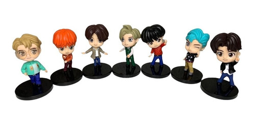 Set Figuras Bts Tinytan - Mini Dynamite