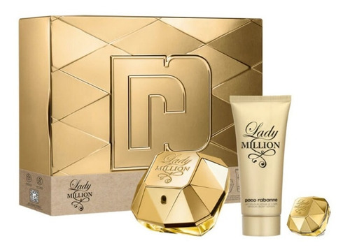 Set Paco Rabanne Lady Million Edp 80ml Premium Género Mujer