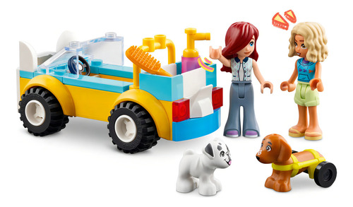 Baño y aseo móvil para perros Lego Friends 42635, 60 unidades