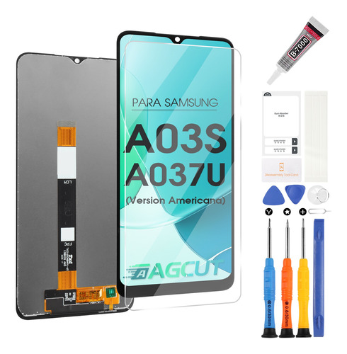 Para Samsung A03s Sm-a037u Pantalla Táctil Lcd Us Version