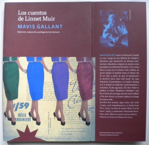 Gallant Mavis / Los Cuentos De Linnet Muir / Impecable 2019