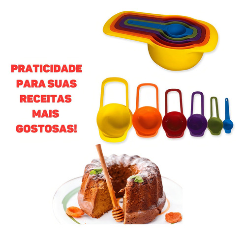 Cucharas medidoras, taza medidora, gramos, taza de café, 6 unidades
