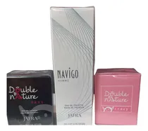 Comprar Jafra Double Nature Set De 3 Perfumes Un, Sexy+rock+navigo