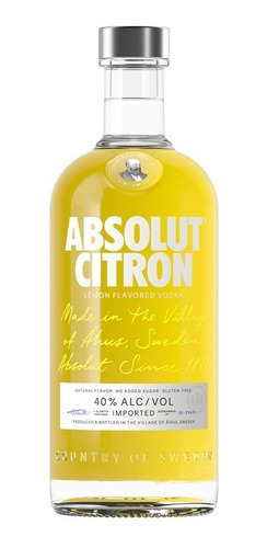 Imagen 3 de 7 de Vodka Absolut Citron 750ml