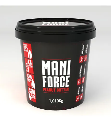 comprar Pasta De Amendoim Maniforce Integral Zero Açúcar - Sabores Sabores Cremosa 1 Kg