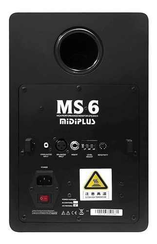 Imagen 3 de 8 de Monitor De Estudio Profesional Activo Midiplus Ms6 65w