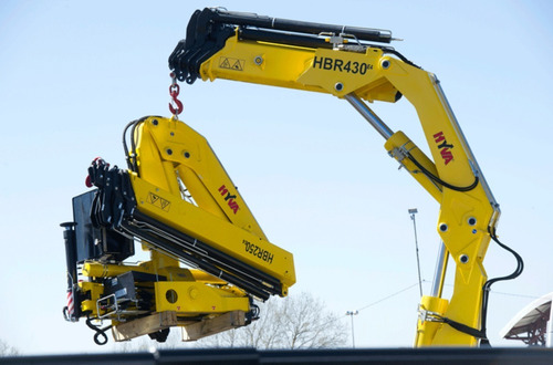 Hidrogrua Hyva Hbr430 43 Tnm Peso Equipo: 3800 Kg Anticipo!!