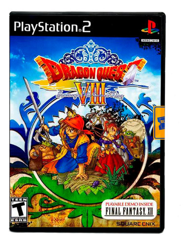 Juego Dragon Quest Viii Ps2 - Físico En Caja