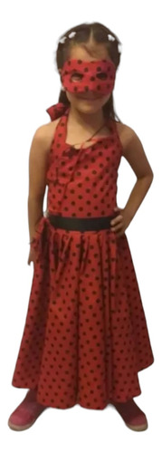 Disfraz Lady Bug Vestido