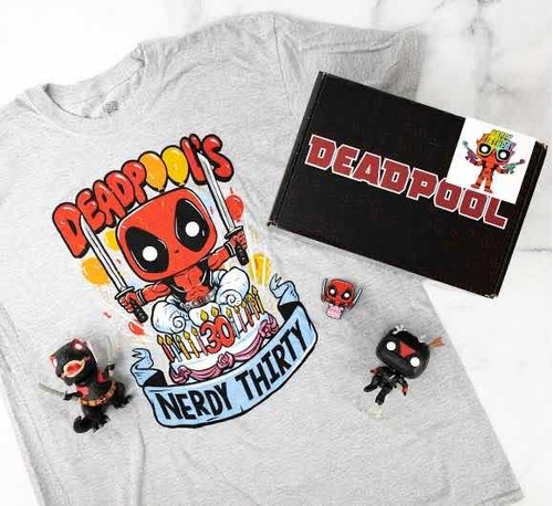 Funko Pop Marvel Collector Corps Deadpool Dinopool Ninja