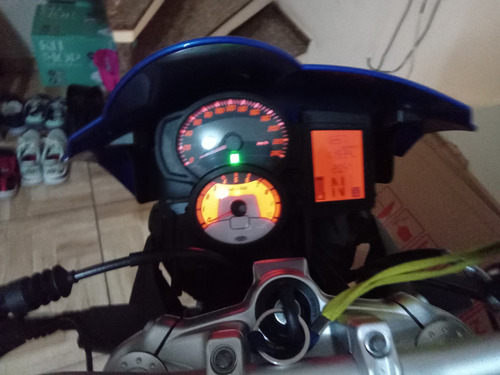 Bmw F800r Azul E Branca Toda Original
