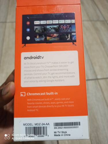 Xiaomi Mi Tv Stick Nuevo Sellado.