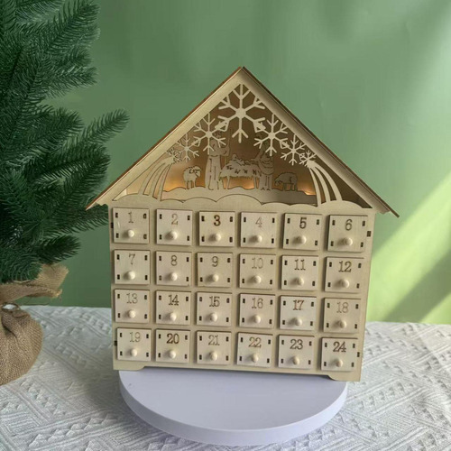 Calendario De Adviento De 24 Días Casa Calendario De