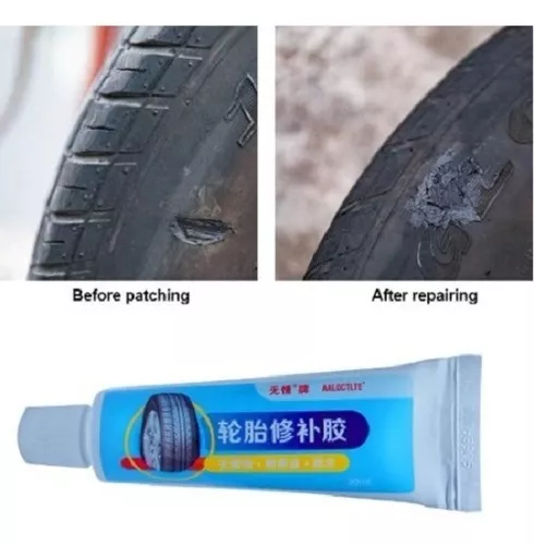 Pegamento para reparación de neumáticos, Pegamento reparador de neumáticos  de bicicleta