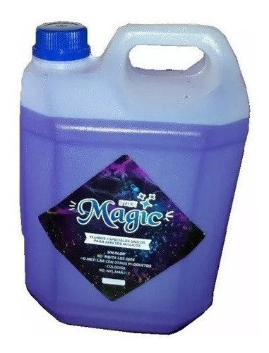 Excelente Líquido Para Máquinas De Humo X 5 L  Magic Promo