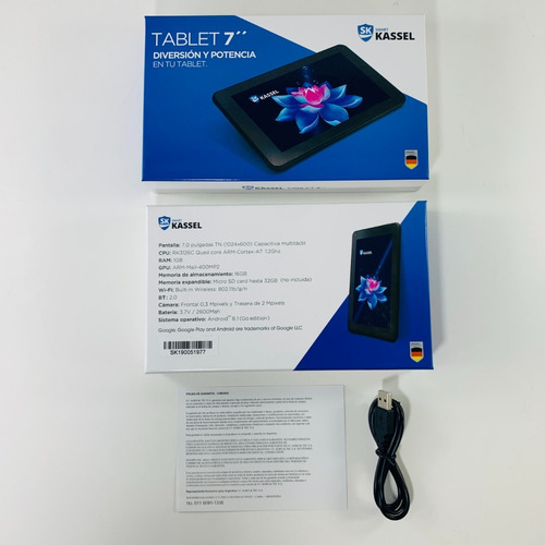 Tablet Smart Kids 7'' Andrioid Tactil 1 Gb Ram + 16 Gb Niño