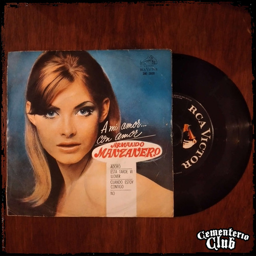 Armando Manzanero - A Mi Amor Con Amor - Ep Vinilo Single