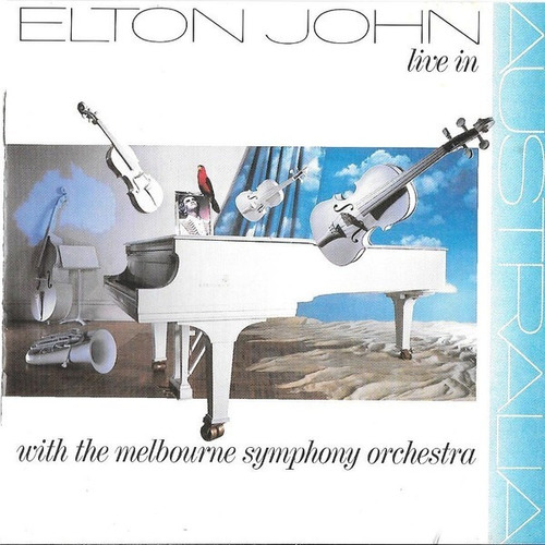 Elton John Cd: Live In Australia  ( U S A - Cerrado )
