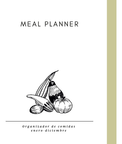 Libro: Planificador De Comidas Con Alimentos Por Temporada -