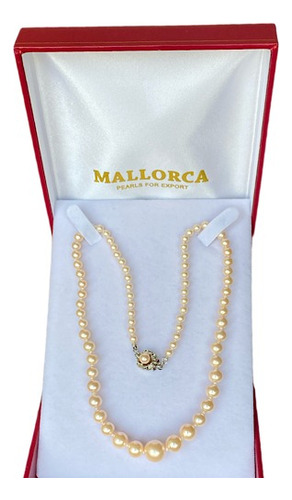 Collar Perlas De Mallorca En Degradé