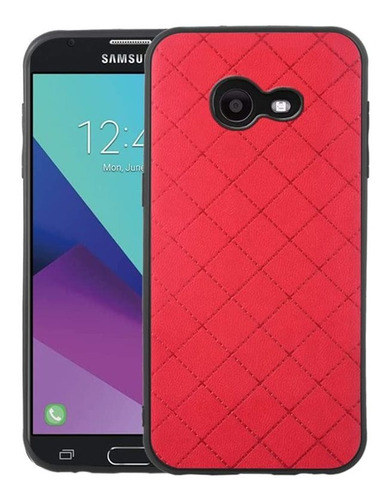 Funda Para Samsung Galaxy J7 Sky Pro / J7 Prime / Halo Rojo