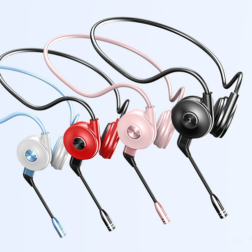 Audífono Inalámbrico Bluetooth Mic Auriculares De Conducció