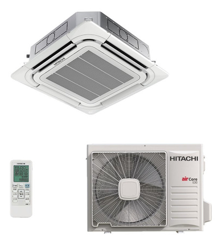 Ar-condicionado Cassete Inverter Hitachi Aircore 36000 Btus 220v