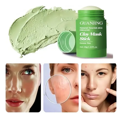 Mascarilla Facial De Limpieza Te Verde En Barra Acné Tipo de piel