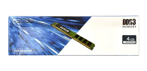 Memoria Ram Oscoo 4 Gb Ddr3 Desktop 1600 Osc-d3 P200