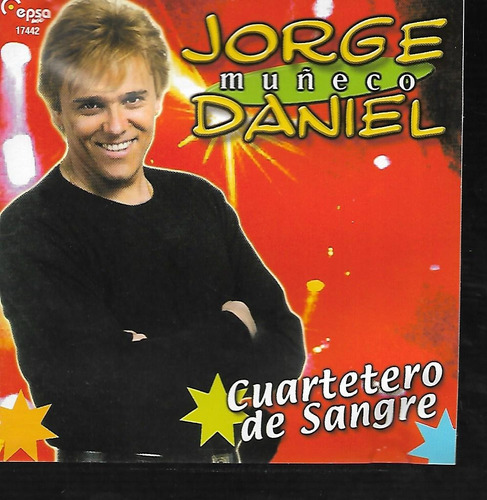 Jorge Muñeco Daniel Album Cuartetero De Sangre  Cd Difusion 