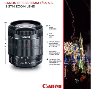 Canon Eos Rebel T7 - Cámara Reflex Con Digitales Objetivo