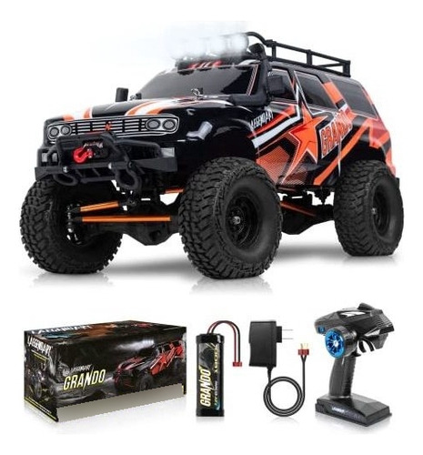 Escala 1:10 Rc Rock Crawler Grande - 4wd Off Road Rc Car